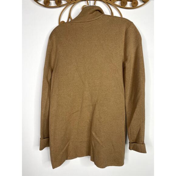 J.Crew tan sweater blazer Xs - Picture 8 of 9